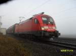 hier ist eine 182 024-0 (DB)am 15.11.09 in mangolding
