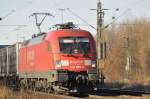 Lokportrait von 182 022-4 in Durchfahrt Mnchen-Haar am 3.