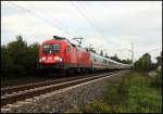 182 010 (9180 6182 010-9 D-DB) hat den IC 2023, Hamburg-Altona - Frankfurt(Main)Hbf, am Haken und wird bald Osnabrck Hbf erreichen. (19.09.2010)