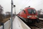 182 011-7 mit dem RE10 (RE 18460) nach Leipzig Hbf in Falkenberg(Elster).