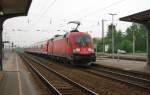 Deutschlands leistungsstrkste E-Lok nun im Regionalbahn-Dienst ttig.