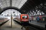 182 009-1 in der Halle des Leipziger Hbf´s 15.09.2011