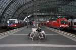 370 006, der Tschechien Taurus und die 182 004 kurz vor der Ausfahrt aus Berlin Hbf am 11.08.2012