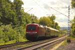 182 506-6 DB + 103 222-6 DB in Michelau/ Oberfranken am 12.05.2014.