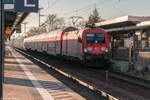 182 022-4 mit dem RE1 (RE 18185) von Brandenburg Hbf nach Frankfurt(Oder) im Brandenburger Hbf. 29.11.2016