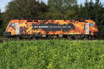MRCE/TXL ES64U2-072/ 182 572-8(REV/Lz/30.04.15)  Wir brennen  war am 26.09.2018 in Eglharting.
