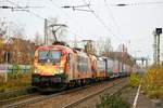 TXL 182 572  Feuertaurus  & TXL 193 878  Feuervectron  in K�nigswinter, November 2020.