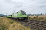 ES 64 U2-021 als Flixtrain bei Reilos am 31.08.2022