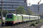 HCTOR 242.503 (182 503-3) in Diensten von Flixtrain in Düsseldorf-Rath 6.10.2023