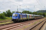 ES 64 U2 - 009 mit einem Alstom Coradia Nordic (N05 004 6) am 03.06.2026 in Merzig