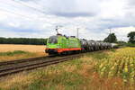 Deutschland  Lok 242.531 von Flixtrain zieht einem Kesselzug in B�singhoven  7/8/2026