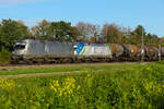 182 600 und 182 602 MGM Logistik am 25.9.26 bei Eglharting.