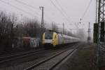 ES 64 U2-026 + ES 64 U2-061 mit dem IC 1911 nach Stuttgart in Dsseldorf Oberbilk am 23.12.2008