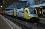 ES 64 U2 061 mit IC 73946 (Mnchen – Nrnberg) am 05.01.2009 in Mnchen Hbf.