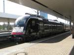 ES 64 2-067 mit IC 1911 von Dortmund Hbf nach Stuttgart Hbf.Am 09.04.09 beim Halt in Mannheim Hbf.