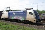 ES 64 U2-019 am 9.5.09 in Duisburg-Entenfang