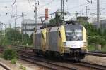 ES 64 U2-018 + ES 64 U2-071 als Lz in Mnchen amHeimeranplatz am 30.05.2009