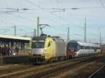 Am 06.12.2009 konnte ich die ES 64 U2-013 den Dnischen Diesel Triebzug von Italien in Richtung Dnemark berfhrt wurde.