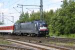 ES U2 64- 036, zieht einen ARZ durcht Lehrte am 11.06.2010.