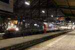 ES 64 U2-026  Farnair  mit CNL 473 Kopenhagen - Basel SBB in Frankfurt(Main)Hbf.