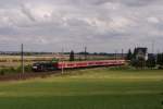 ES 64 U2-029 mit der RB 20 nach Eisenach in Seebergen am 15.08.2011