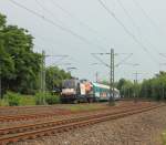 HKX/Veolia ES 64 U2-030 (182-530) in Kln-Stammheim am 5.7.2012 