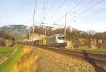 Transitgterzug mit ES 64 U2-102 an der Spitze am 20.