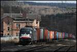 182 562 mit Containerzug am 13.04.13 in Jossa 