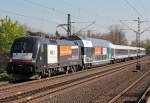 182 536 / ES 64 U2-034 am HKX1805 in Kln Stammheim am 24.04.2013