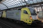 MRCE Dispolok/TXL ES 64 U2-011 am 4.1.13 beim Halt in Berlin-Spandau.