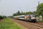 ES 64 U2-034 mit dem HKX 1802 (Hamburg-Altona - Kln Hbf) be ider Durchfahrt duch Angermund am 20.06.13