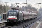 ES 64 U2-034 mit HKX 1800 nach Köln Hbf.