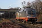 242.517 fuhr am 7.1.14 Lz durch Bottrop-Welheim.Gruß an den Tf!