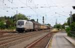 ES 64 U2-100 mit einem ARS-Altmann Zug am 17.07.2013 in Verden/Aller