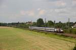 ES 64 U2-036 mit dem HKX 1802 (Hamburg-Altona - Köln Hbf) in Duisburg-Rahm am 05.08.14