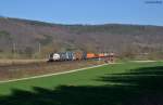 182 519 mit DGS 42916 Wien Donaukaibahnhof - Waltershof Dradenau am 12.03.2014 