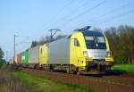 ES 64 U2-036 mit DGS 42969 (Hamburg-Waltershof–Wien Donaukaibahnhof) am 05.05.2006 zwischen Maschen Rbf und Jesteburg