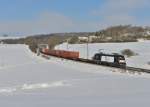 182 571 mit DGS 41139 am 04.02.2015 bei Edlhausen.