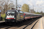 ES 64 U2-036 mit HKX 1805 nach Frankfurt Hbf. durchfährt Recklinghausen-Süd 15.4.2016