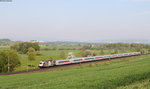 182 521-5  Deutsch-Ungarisches Freundschaftsjahr  mit dem IC 2083  Königsee  (Hamburg Altona-München Hbf) bei Hohnstedt 6.5.16