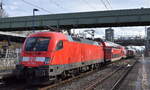 DB Regio AG - Region Nordost mit ihrer  182 003  [NVR-Nummer: 91 80 6182 003-4 D-DB] und der RB 32 nach Oranienburg am 13.03.23 im Bahnhof Berlin Hohenschönhausen.