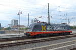 Hectorrail 242.531  LaMotta  als Tfzf nach Pirna, am 09.06.2020 in Dresden Hbf.