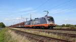 Hector Rail (Germany) 242 503 (182 503)  BALBOA  und 242 504 (182 504)  MR POTATO HEAD  mit Erzzug Hamburg Hansaport - Dillingen/Saar (Diepholz, 07.10.2022).