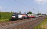 MRCE-Lok 182 530 (ES64U2-030) unterwegs mit HKX1805 (Köln17:01-Hamburg Altona21:22).