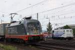 Hectorrail 242.517  Fitzgerald  und Lokomotion 139 135 am 8.6.13 in Koblenz-Lützel.