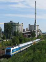 183 003 mit einem Alex am 5.9.2008 in Regensburg.