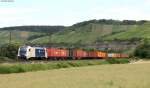 183 704-6 mit einem KV Zug bei Himmelstadt 23.6.11