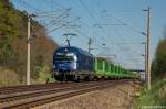 183 500 mgw Service GmbH & Co. KG fr Raildox GmbH & Co. KG mit einem Holzzug bei Nennhausen und fuhr in Richtung Rathenow weiter. 28.04.2012