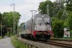 183 001 hat am 31.5.2014 mit ALX 84113 aus Hof bereits das Stadtgebiet von München erreicht.