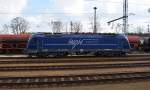 Taurus 183 500-8 abgestellt in Ruhland. Aufgenommen am 25.02.2016
